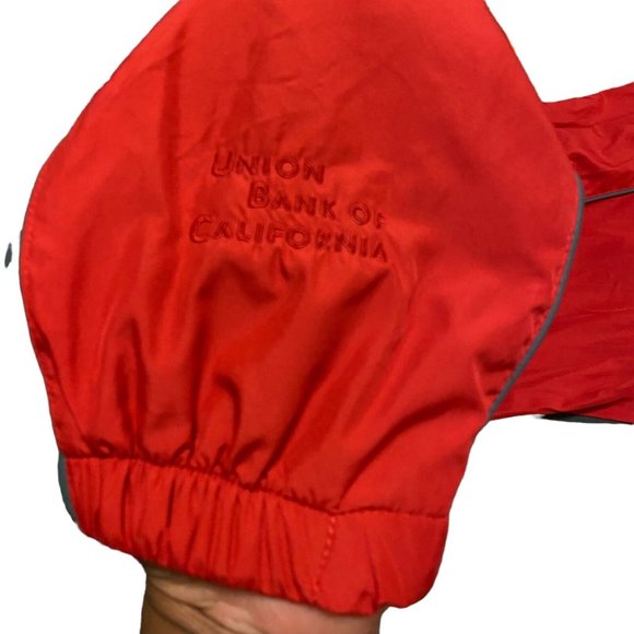 Sunice Weather Red 1/2 Zip Windbreaker Jacket - Picture 5 of 12